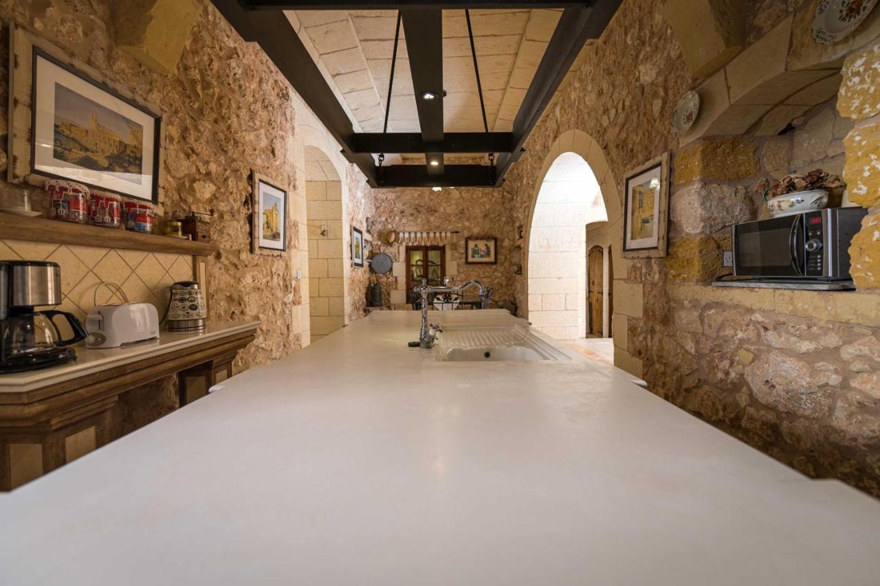 Zebbug Ta' Kullarina Farmhouse With Private Pool In Island Of Gozo别墅 外观 照片